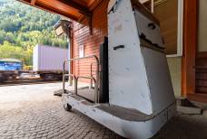 Bahnhof Franzensfeste: Mobile Einstiegshilfe